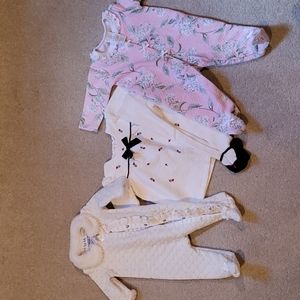 3-6 month baby girl bundle.